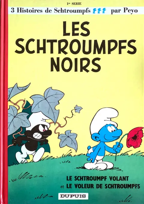 Couverture de l'album Les Schtroumpfs Tome 1 Les Schtroumpfs noirs