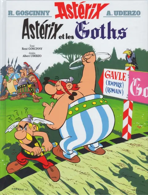 Couverture de l'album Astérix Tome 3 Astérix et les Goths