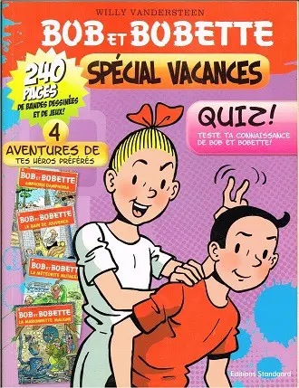 Bob et Bobette Tome 7 Spécial Vacances