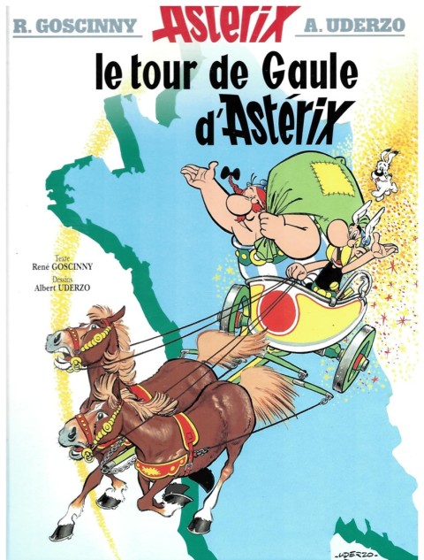 Couverture de l'album Astérix Tome 5 Le tour de Gaule d'Astérix