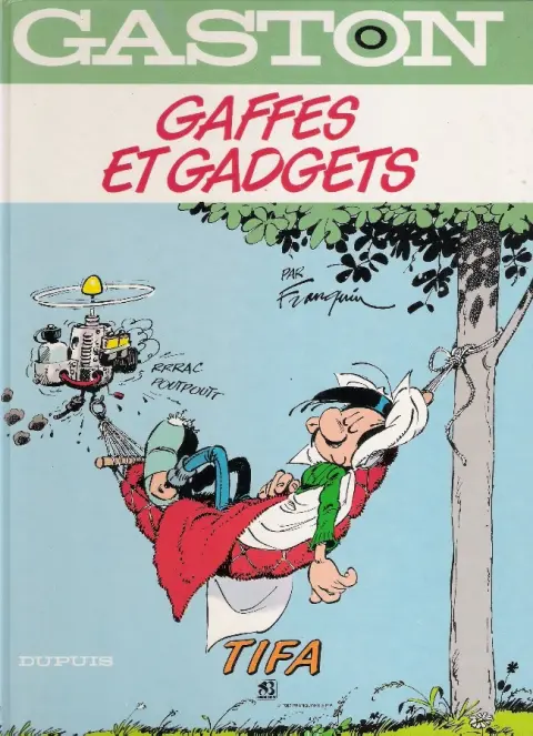 Couverture de l'album Gaston Tome 0 Gaffes et gadgets