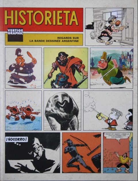 Couverture de l'album Historieta Regards sur la bande dessinée argentine