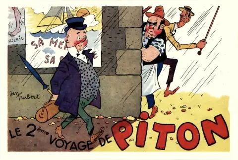 Les Albums de la bonne équipe Tome 14 Le 2ème voyage de Piton