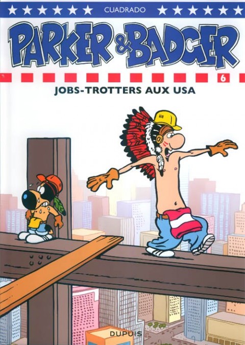 Couverture de l'album Parker & Badger Tome 6 Jobs-trotters aux USA