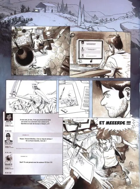 Planche de l'album Cases blanches