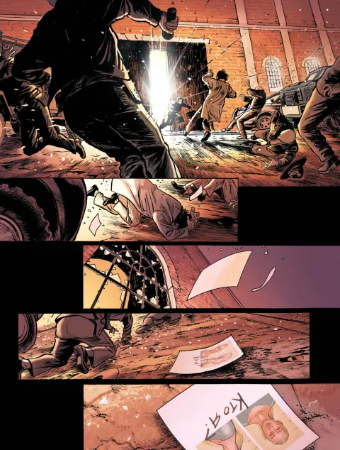 Planche de l'album Ceux qui n'existaient plus 2 Voir Thèbes et mourir_