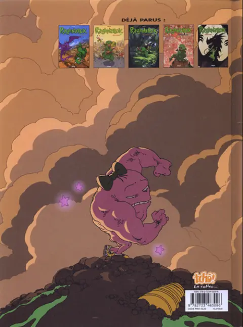 Verso de l'album Raghnarok Tome 6 Casus belli