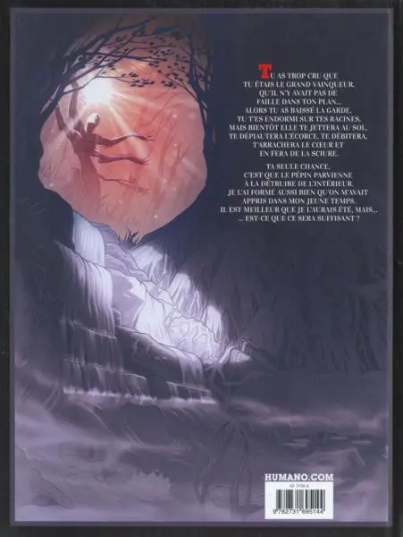 Verso de l'album Ronces Intégrale