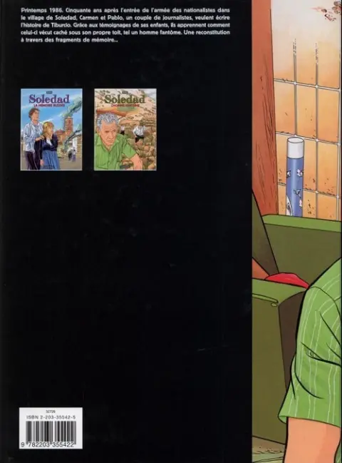 Verso de l'album Soledad Tome 5 L'Homme Fantôme