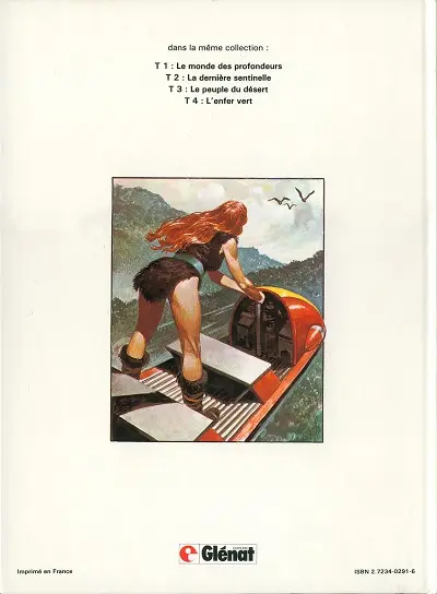 Verso de l'album Storm Tome 4 L'enfer vert