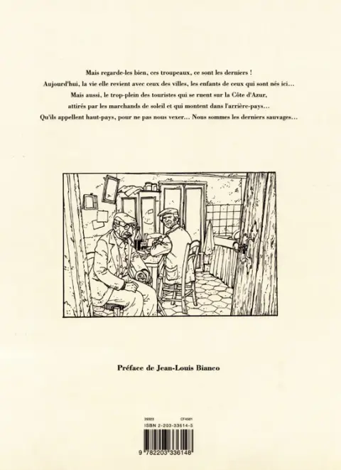 Verso de l'album Arrière-pays Arrière-pays /Nouvelles du pays