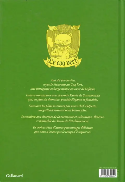 Verso de l'album Le Viandier de Polpette Tome 1 L'ail des ours