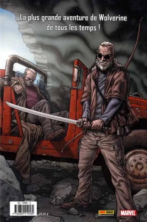 Verso de l'album Wolverine - Old Man Logan