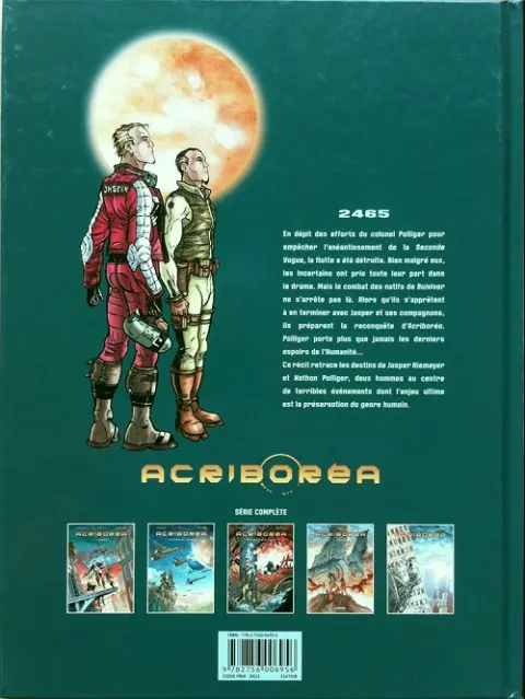 Verso de l'album Acriboréa Tome 4 Les nuées