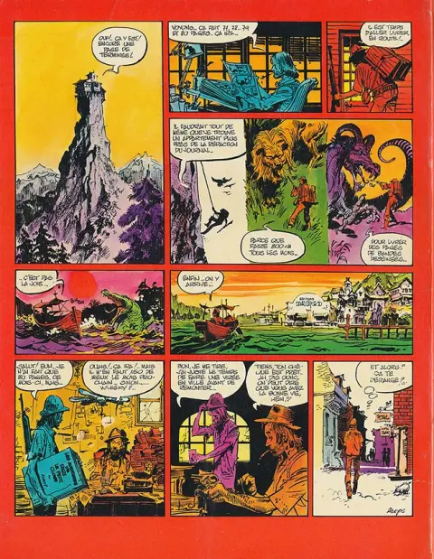 Verso de l'album Avatars et coquecigrues