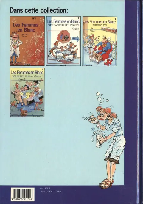 Verso de l'album Les Femmes en Blanc Tome 1