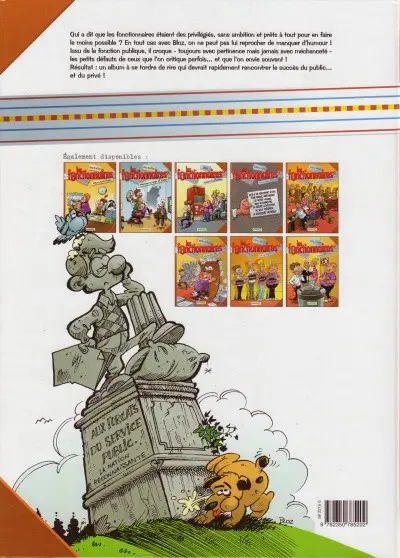 Verso de l'album Les Fonctionnaires Tome 2 Réduction du temps de travail
