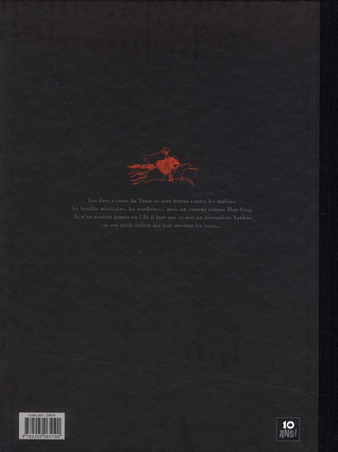 Verso de l'album Hiram Lowatt & Placido Tome 1 La Révolte d'Hop-Frog