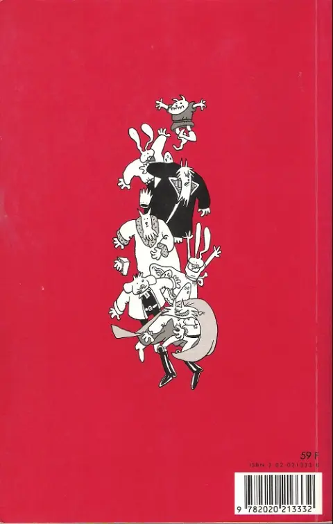 Verso de l'album Mildiou