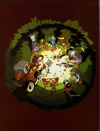 Verso de l'album Les aventures de Rosalie