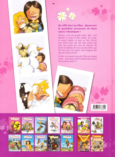 Verso de l'album Les Sisters Tome 4 C'est nikol crème !