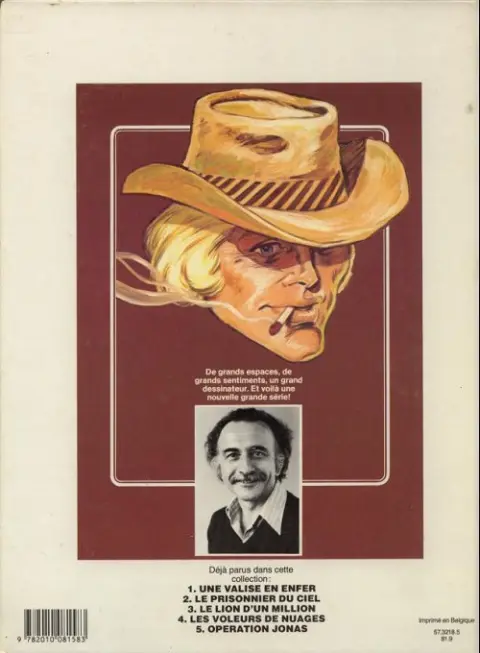 Verso de l'album Tony Stark Tome 5 Opération Jonas