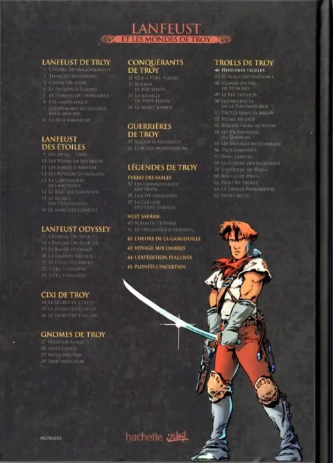 Verso de l'album Lanfeust et les mondes de Troy Tome 46 Trolls de Troy - Histoires trolles