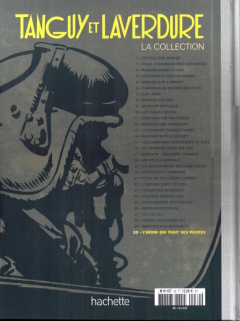Verso de l'album Tanguy et Laverdure - La Collection Tome 30 L'avion qui tuait ses pilotes