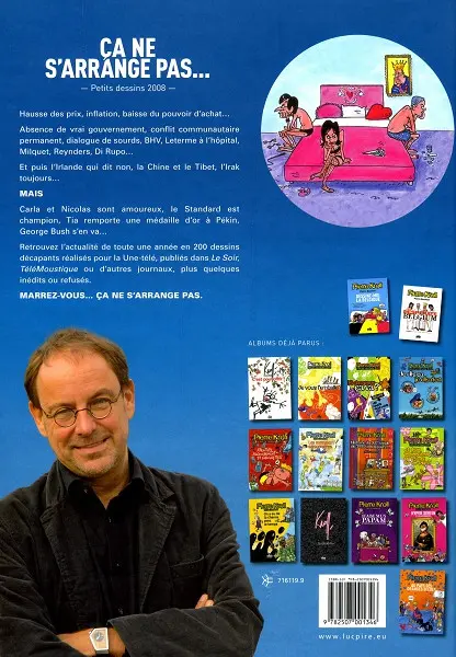 Verso de l'album Petits dessins Tome 14 Ça ne s'arrange pas...