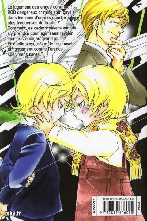 Verso de l'album Code : Breaker 23