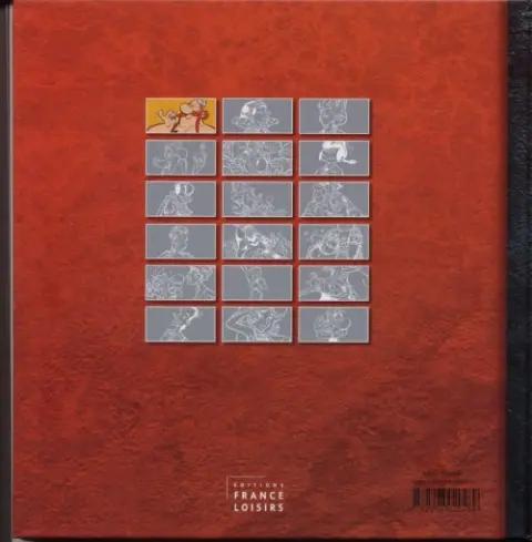 Verso de l'album Astérix L'Intégrale Obélix