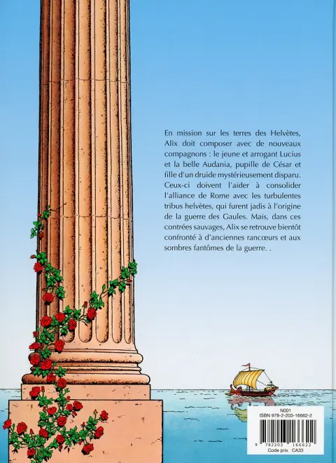 Verso de l'album Alix Tome 38 Les Helvètes