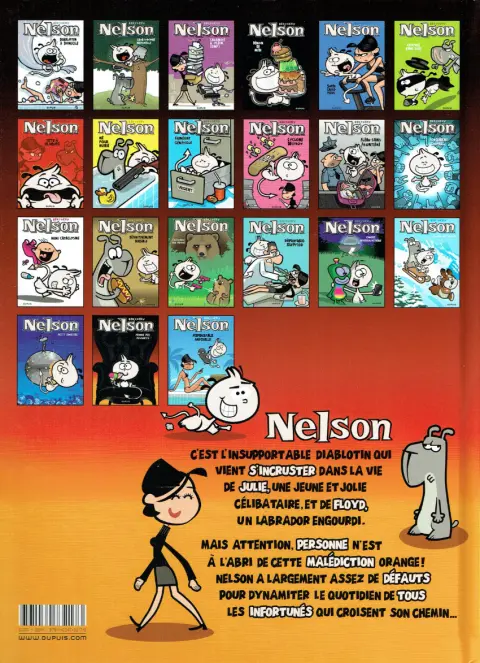 Verso de l'album Nelson Tome 20 Prince des desserts