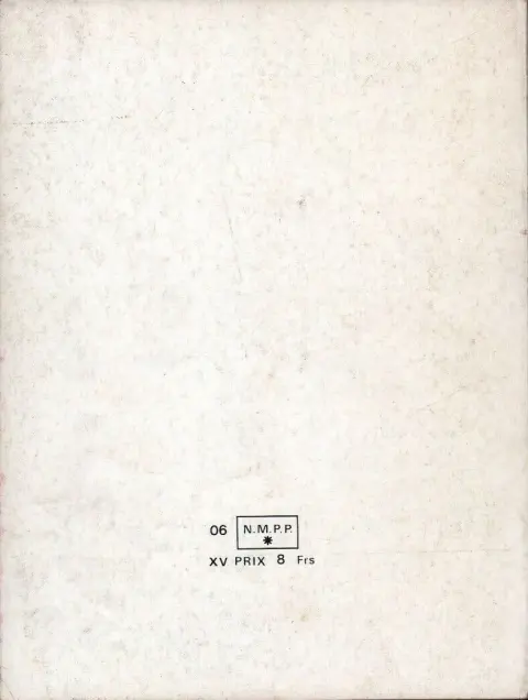 Verso de l'album La Planète des singes Album N° 4