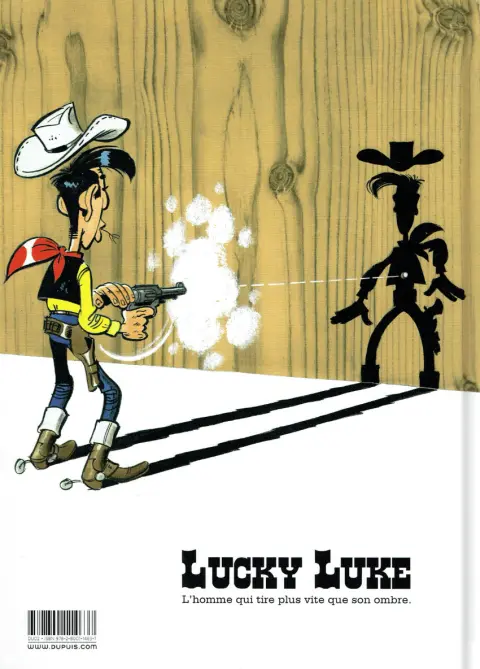 Verso de l'album Lucky Luke Tome 23 Les Dalton courent toujours