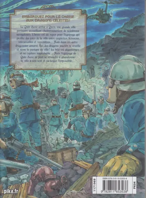 Verso de l'album Drifting Dragons 2