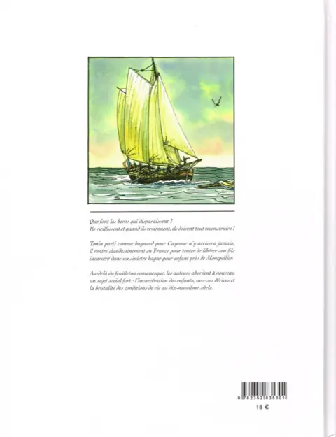 Verso de l'album Les Pêcheurs d'étoiles Tome 5 Les Chaînes de la liberté