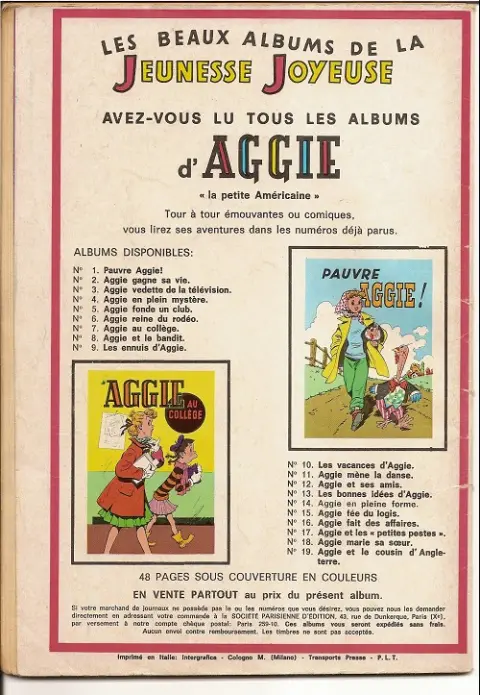 Verso de l'album Lili Tome 35 Lili et le diamant Luck