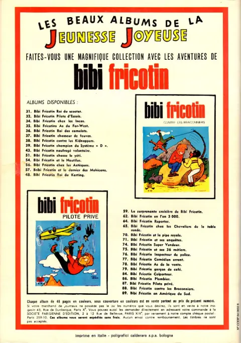 Verso de l'album Les Pieds Nickelés Tome 70 Les Pieds Nickelés esthéticiens