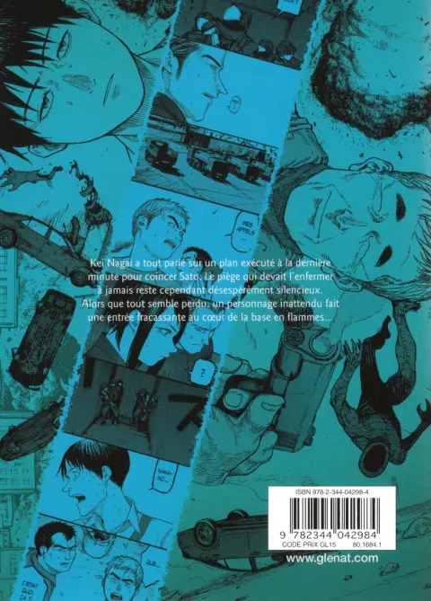 Verso de l'album Ajin : Semi-Humain 15