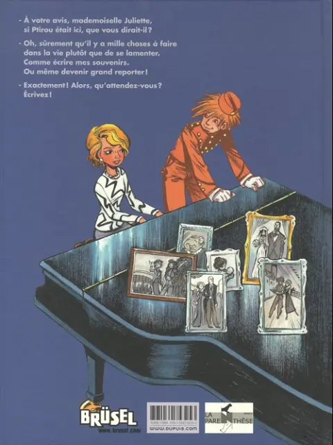 Verso de l'album Mademoiselle J. Tome 2 Je ne me marierai jamais - 1938