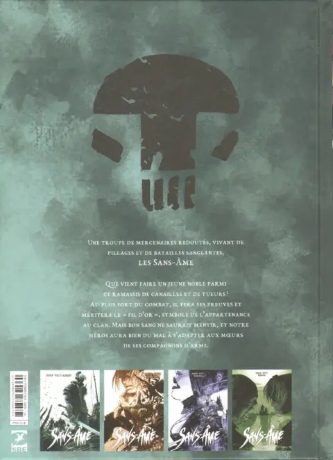 Verso de l'album Sans-âme 1