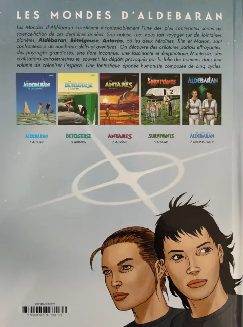Verso de l'album Aldébaran Tome 1 La Catastrophe