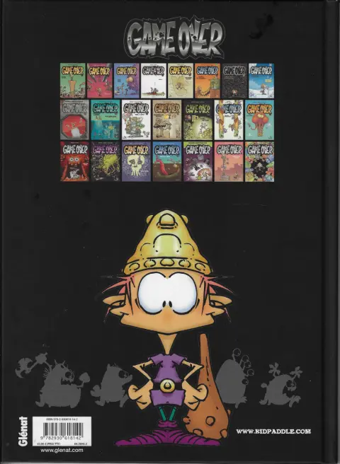 Verso de l'album Game over Tome 7 Only for your eyes