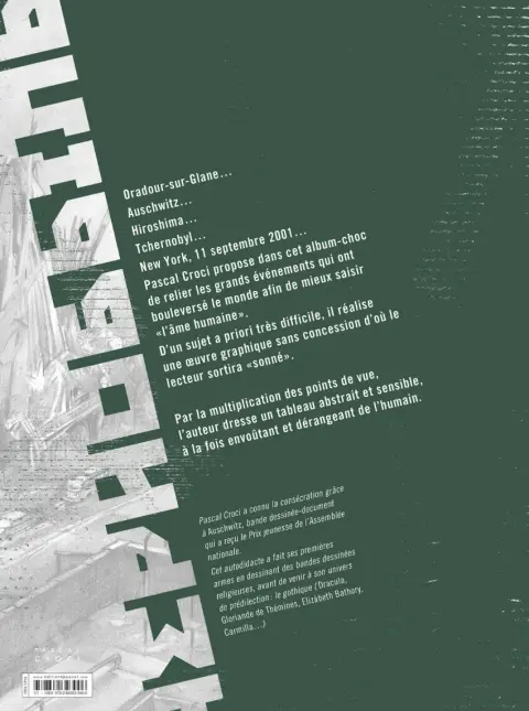 Verso de l'album Tchernobyl