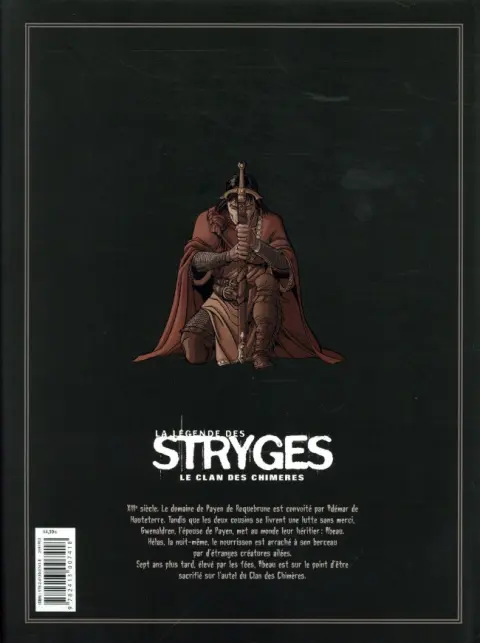 Verso de l'album Le Clan des Chimères La légende des Stryges - Le clan des Chimères : L'intégrale