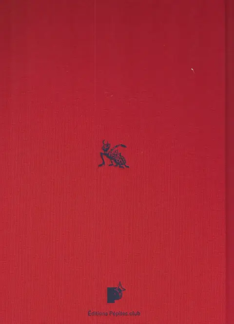 Verso de l'album La Révolution des Fourmis