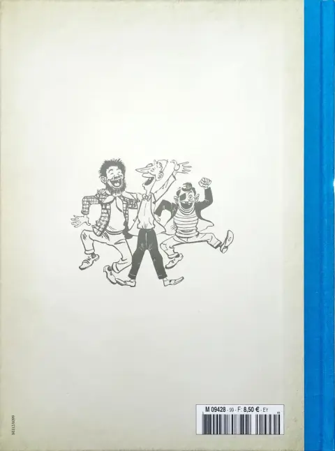 Verso de l'album Les Pieds Nickelés - La collection Tome 99 Les Pieds Nickelés et leur fils adoptif