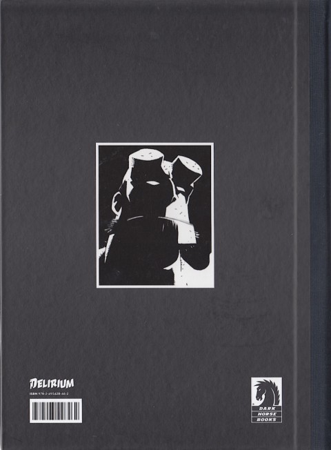 Verso de l'album Hellboy Black & White par Richard Corben