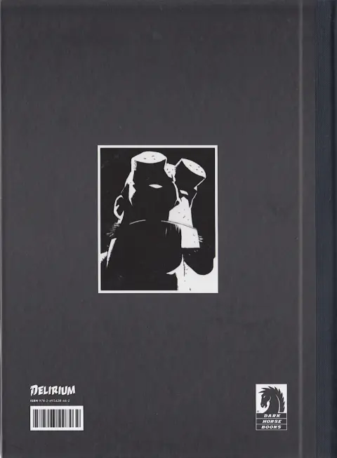 Verso de l'album Hellboy Black & White par Richard Corben